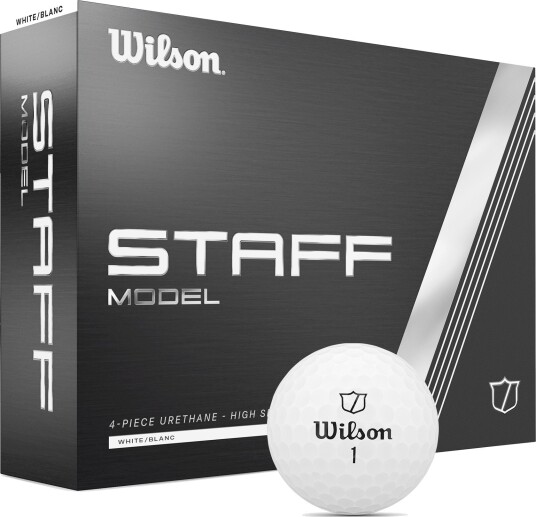 Golfball Wilson Golf Wilson Staff Model Golfballer 12 stk hvit
