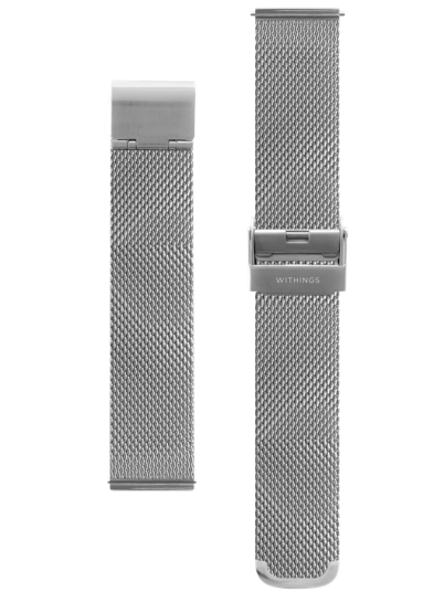 Withings Metal Wristband Milanese Silver   18 mm