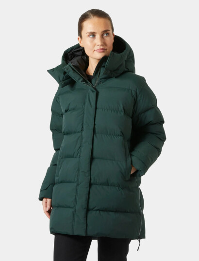Helly Hansen W Aspire Puffy Parka - Green - XL Helly Hansen W Aspire Puffy Parka - Green - XL