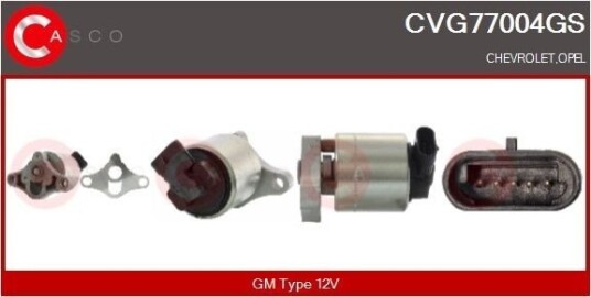 CASCO CVG77004GS EGR-ventil