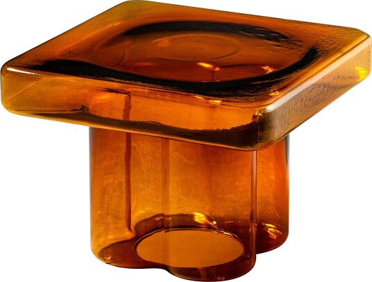 Soda Coffee Table 53x53 cm Amber