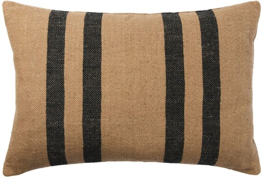Broste Copenhagen Sigrun putetrekk Brown kelp black 40x60 cm Broste Copenhagen Sigrun putetrekk Brown kelp black 40x60 cm
