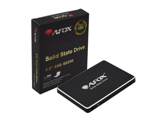 Afox Sd250-512Gn, 512 Gb, 2,5", 500 Mb/S, 6 Gbps Afox Sd250-512Gn, 512 Gb, 2,5", 500 Mb/S, 6 Gbps