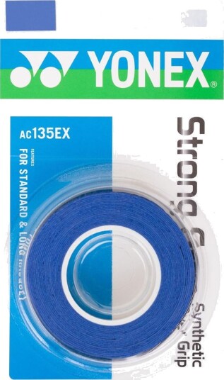 Yonex Strong Over Grip 3-Pcs, Tennis greptape Oriental Blue Yonex Strong Over Grip 3-Pcs, Tennis greptape Oriental Blue