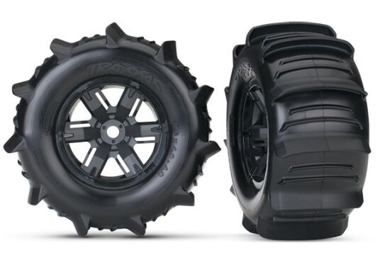 Traxxas 7773 Tires & Wheels Paddle X-Maxx 2 Traxxas 7773 Tires & Wheels Paddle X-Maxx 2