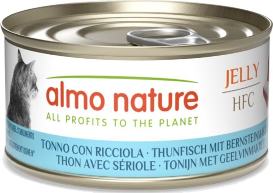 Almo Nature Hfc Våtfôr Jelly Tunfisk Med Amberjack 24 X 70 G