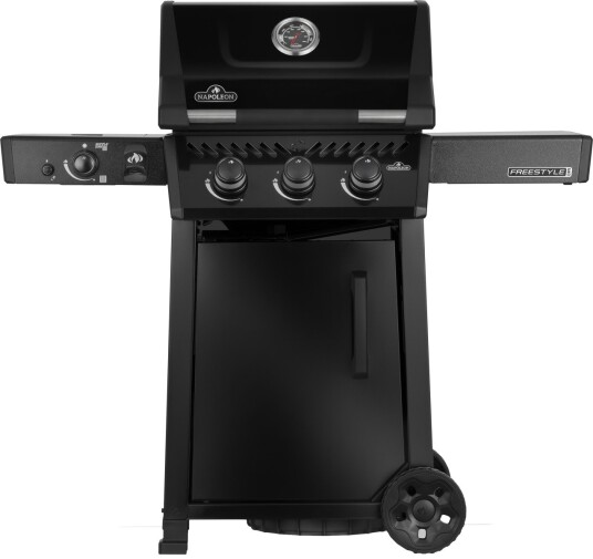 Napoleon Freestyle 365 Pro gassgrill svart med infrarød sidebrenner