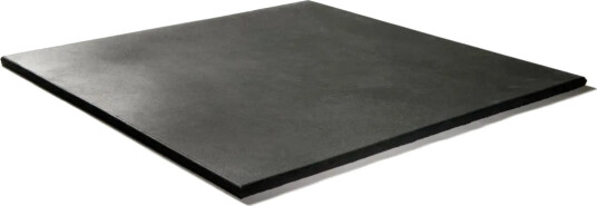 Granuflex Premium Gummifliser 1000 x 1000 x 20 mm Black