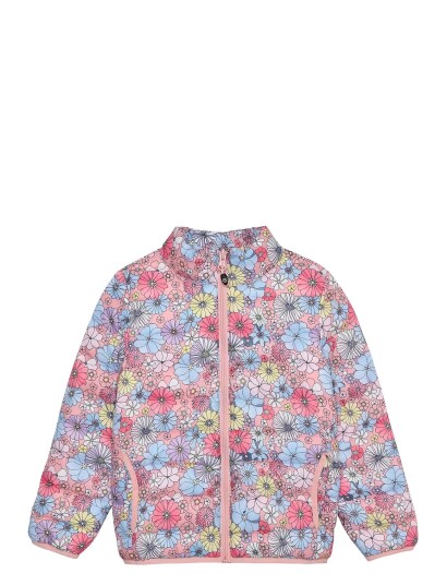 Color Kids Jacket Quilted  Aop Multi/patterned 98