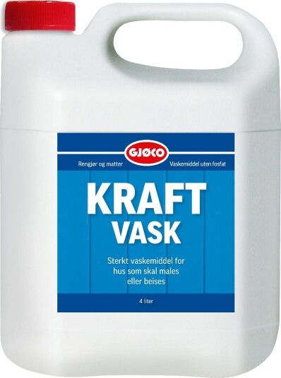 Gjøco Kraftvask Alkalisk 4 liter Gjøco Kraftvask Alkalisk 4 liter
