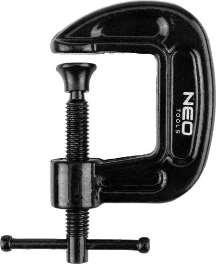 NEO Tools Skrutvinge 45-550 Tømrer C-Type, 25 mm, Støpejern, Maks 1000 N