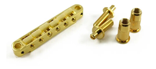 Tonepros Tpfg G - Metric Tune-O-Matic Bridge With G Formula Saddles - Gull
