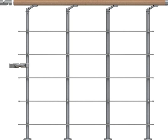 Dolle Gelender Til Repos Style6 Bøk Oljet Startkit Pearl Grey Dolle Gelender Til Repos Style6 Bøk Oljet Startkit Pearl Grey