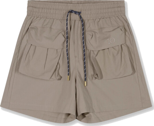 10Days Dame Shorts Grønn S,