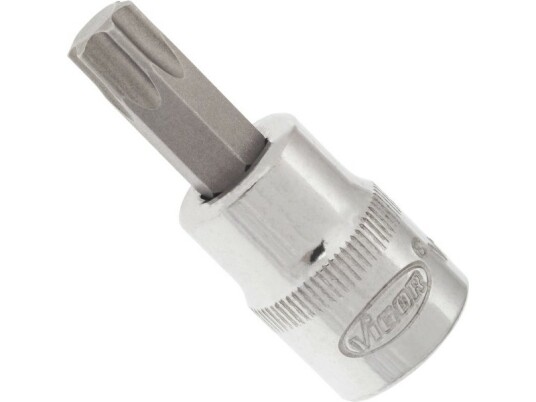 Vigor V2296N Torx Pipenøkkelinnsats T50 3/8" 49 mm