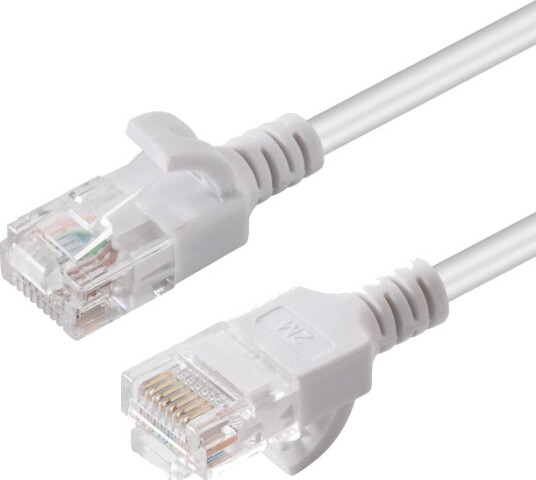 MicroConnect Cat 6 Nettverkskabel 10 m UTP Hvit