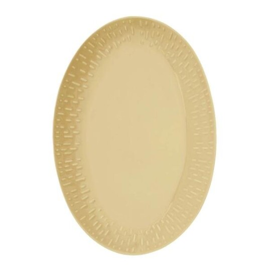 Aida - Life in colour - Confetti ovalt fat 36x25,5 cm mustard Aida - Life in colour - Confetti ovalt fat 36x25,5 cm mustard