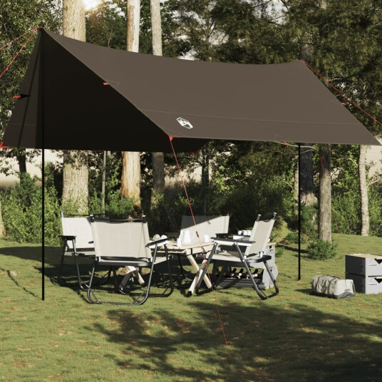 Campingpresenning brun 462x306x211 cm vanntett Campingpresenning brun 462x306x211 cm vanntett