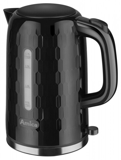 Amica KM3010 Vannkoker 1.7L sort 2200W