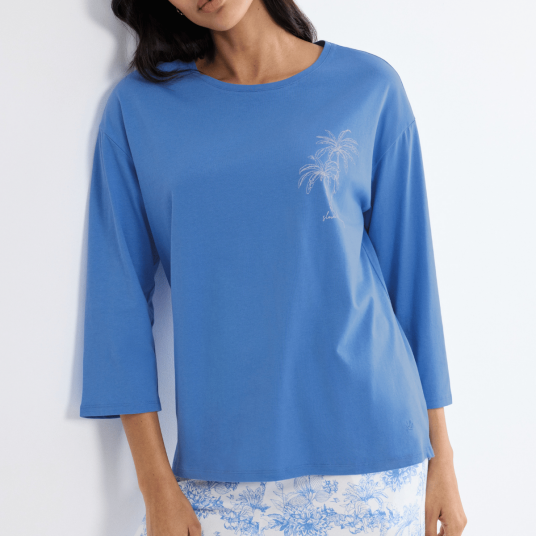 Triumph Mix&Match topp blå Størrelse: 38 Kvinner