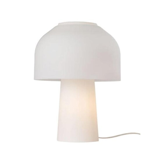 Karman Lilly Bordlampe Frostet Hvit