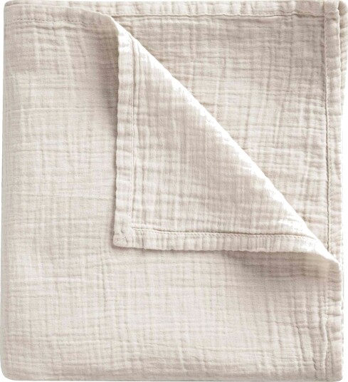 Garbo & Friends Eggshell Muslin Svøpeteppe 110x110 cm