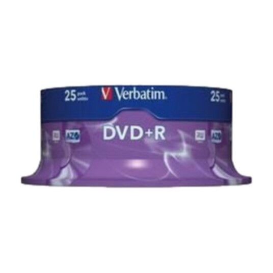 Verbatim Dvd+R 16X4,7GB 25PK sl Verbatim Dvd+R 16X4,7GB 25PK sl