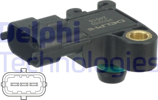 MAP sensor DELPHI PS10153