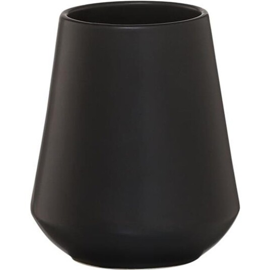 Sealskin Conical tannglass i sort porselen