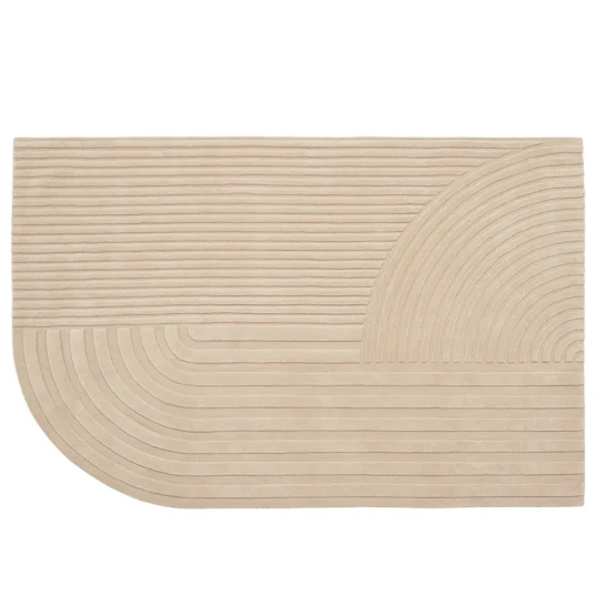 Muuto Relevo Rug 170 x 240 cm   Light Rose