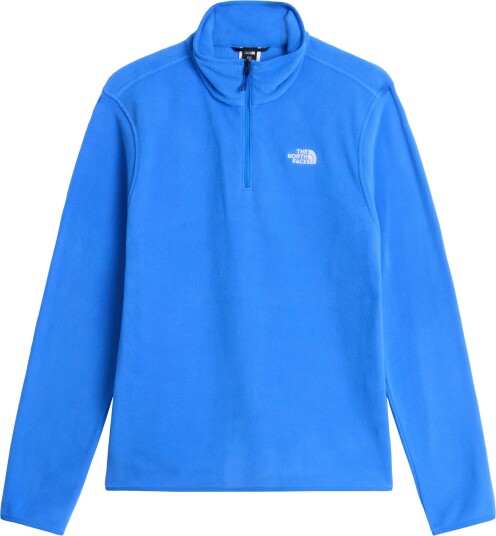 The North Face Men"s Glacier Fleece 1/4 Zip Jacket Active Blue, XL