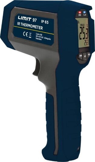Limit Batteri Ip 65 Ir-Termometer Inkl.