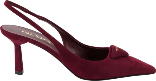 Prada Dame Sko Rød 36 EU,