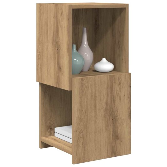  Hjørneskap Hvit 30,5x30x65cm Konstruert tre