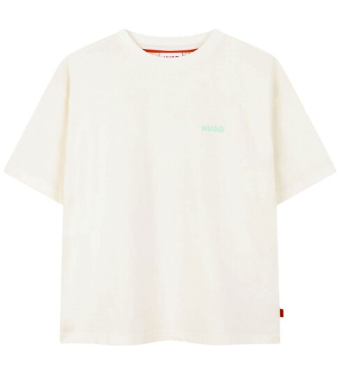 Hugo Kids Short Sleeves Tee Shirt White 140 Hugo Kids Short Sleeves Tee Shirt White 140