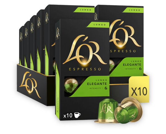 L'OR Espresso Lungo Elegante - 10 capsules L'OR Espresso Lungo Elegante - 10 capsules