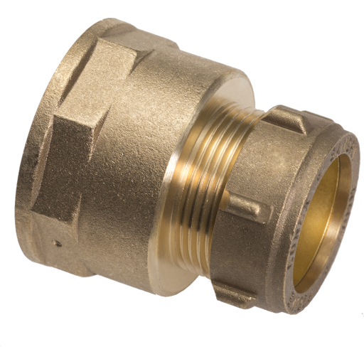 Kompresjons overgangsmuffe 22 mm x 1/2"