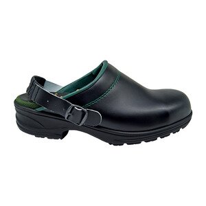 Eik Treskofabrikk Tresko med verntå svart 36