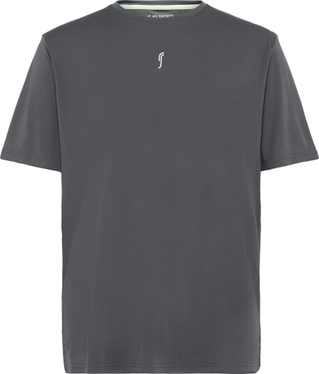 RS Sports Men"s Performance Tee Rec (Deep Grey/Ace Yellow,Xl,St) DEEP GREY/ACE YELLOW XL