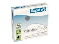 Rapid Standard - Stifter - 23/14 - 14 mm - galvanisert metall - galvanisert - pakke av 1000 - for Fashion HD110, HD210