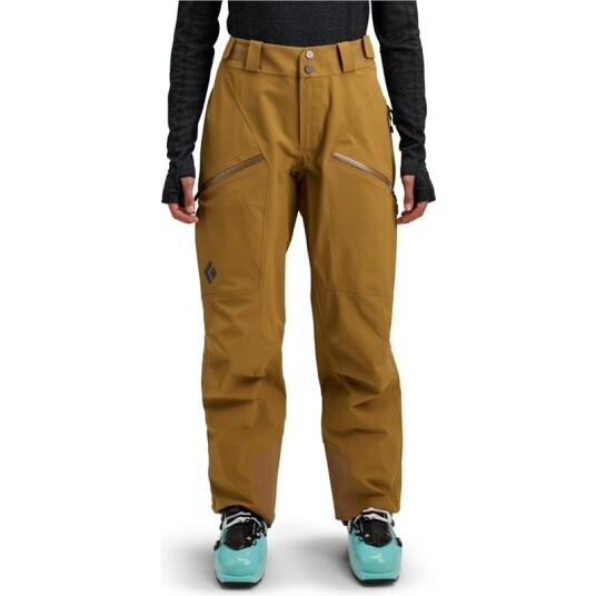 Black Diamond W Recon Stretch SkiPants Flax