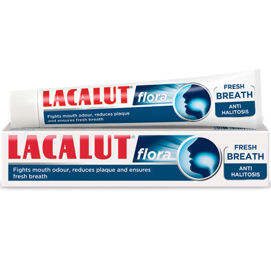Lacalut Tannkrem Flora 75 ml.