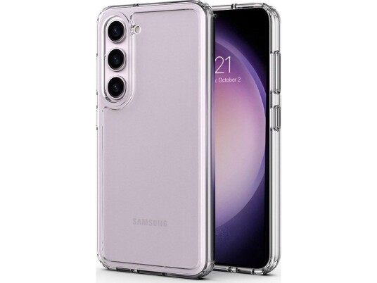 Crong Crystal Shield-Deksel - Samsung Galaxy S23+-Deksel (Klar)