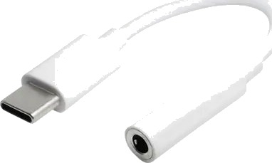 Transmedia Ma 10L 3.5Mm Hankjønn Usb Type C Hunkjønn Hvit Transmedia Ma 10L 3.5Mm Hankjønn Usb Type C Hunkjønn Hvit