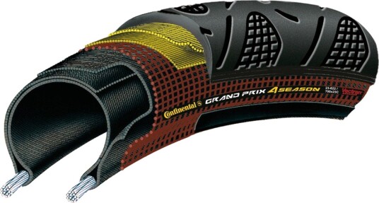 Continental Grand Prix 4 Season foldedekk 700x23C