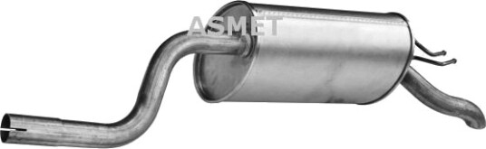ASMET 16.043 Bakre eksospotte ASMET 16.043 Bakre eksospotte