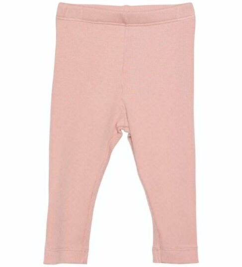 Minymo Leggings Rib Pink 56