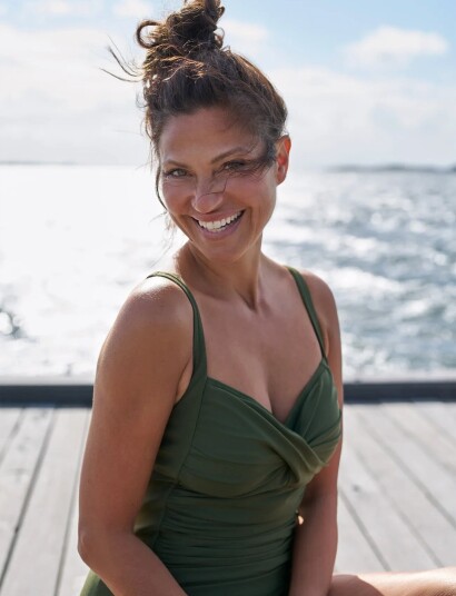 Missya Argentina Swimsuit Khaki green 36 Missya Argentina Swimsuit Khaki green 36