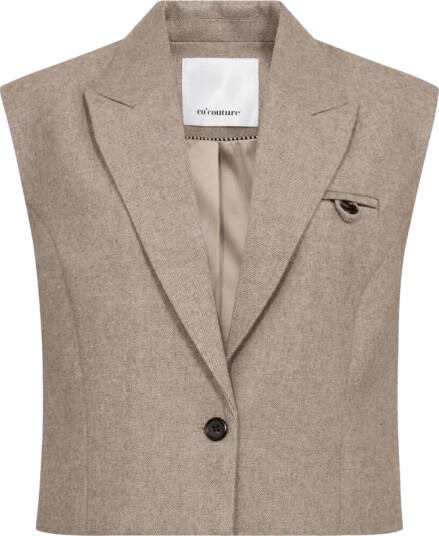 Co'Couture Dame Jakker Brun S,
