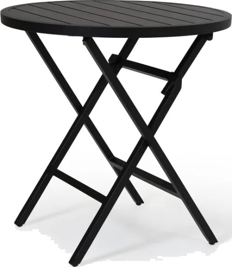 Brafab Wilkie cafébord Svart 72 cm Svart